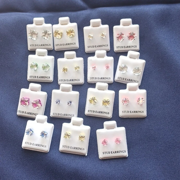 NEW 15 pair Stud earrings